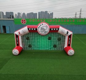 T11-7010 Jeu de tir au but gonflable sur le thème de l'Ajax Amsterdam