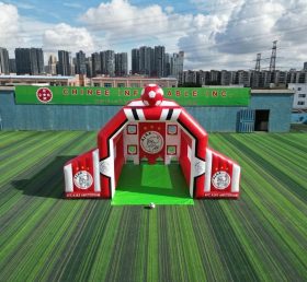 T11-7012 Jeu de tir au but gonflable sur le thème de l'Ajax Amsterdam
