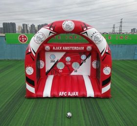 T11-7014 Jeu de tir au but gonflable sur le thème de l'Ajax Amsterdam