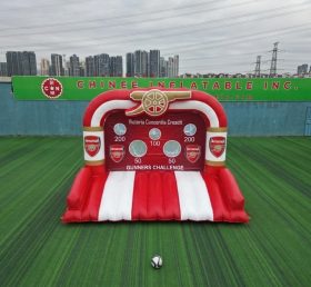 T11-7034 Jeu de tir au football gonflable sur le thème d’Arsenal