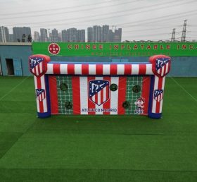 T11-7036 Jeu de tir au but gonflable sur le thème de l’Atlético Madrid