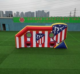 T11-7039 Jeu de tir au football gonflable sur le thème de l’Atletico Madrid