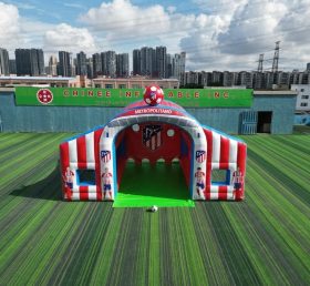 T11-7040 Jeu de tir au football gonflable sur le thème de l’Atlético Madrid
