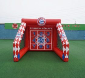 T11-7055 Jeu de tir au but gonflable sur le thème du Bayern Munich