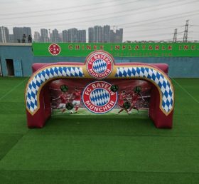 T11-7057 Jeu de tir au football gonflable thème Bayern Munich