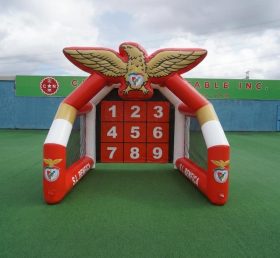 T11-7062 Jeu de tir au but gonflable sur le thème Benfica
