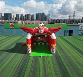 T11-7065 Jeu de tir au but gonflable sur le thème de Benfica