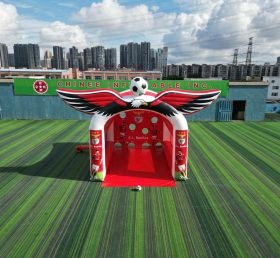 T11-7066 Jeu de tir au but de football gonflable à thème Benfica
