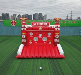 T11-7069 Jeu de tir au but de football gonflable à thème Benfica