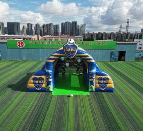 T11-7072 Jeu de tir au football gonflable à thème Boca Juniors