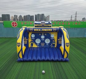 T11-7073 Jeu de tir au but de football gonflable sur le thème Boca Juniors