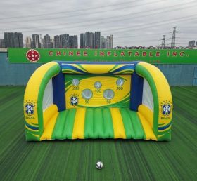 T11-7100 Jeu de tir au football gonflable à thème de l’équipe nationale du Brésil