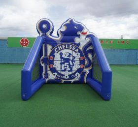 T11-7102 Jeu de tir au football gonflable à thème Chelsea