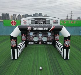 T11-7116 Jeu de tir au but de football gonflable sur le thème des Corinthians