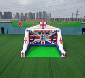 T11-7121 Jeu de tir au football gonflable à thème Équipe nationale d’Angleterre