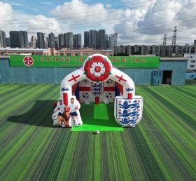 T11-7125 Jeu de tir au football gonflable à thème de l’équipe nationale d’Angleterre