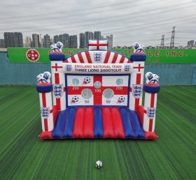 T11-7128 Jeu de Tir au But Gonflable à Thème Équipe Nationale d’Angleterre