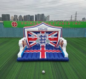 T11-7130 Jeu de tir au football gonflable sur le thème de l’équipe nationale d’Angleterre
