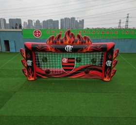 T11-7133 Jeu de tir au football gonflable sur le thème Flamengo