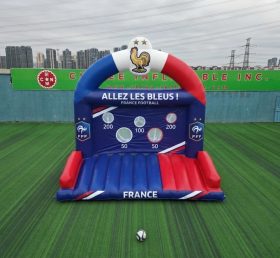 T11-7149 Jeu de tir au but gonflable sur le thème de l’équipe nationale de France