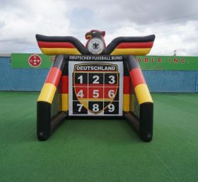 T11-7153 Jeu de tir au football gonflable à thème équipe nationale d'Allemagne
