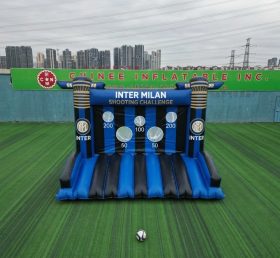 T11-7167 Jeu de tir au but gonflable sur le thème de l’Inter Milan