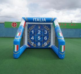 T11-7168 Jeu de tir au but gonflable sur le thème de l’équipe nationale d’Italie