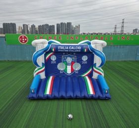 T11-7172 Jeu de tir au but gonflable sur le thème de l’équipe nationale d’Italie
