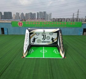 T11-7173 Jeu de tir au but de football gonflable sur le thème de la Juventus
