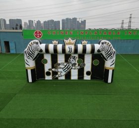 T11-7179 Jeu de tir au but gonflable sur le thème de la Juventus