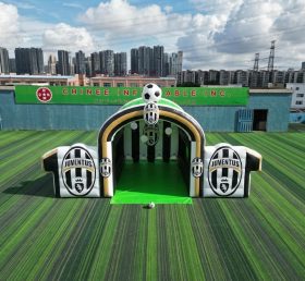 T11-7180 Jeu de tir au but de football gonflable sur le thème Juventus