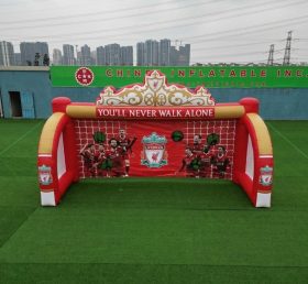 T11-7187 Jeu de tir au football gonflable thème Liverpool