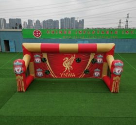 T11-7188 Jeu de tir au football gonflable thème Liverpool