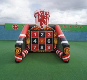 T11-7200 Jeu de tir au but gonflable sur le thème de Manchester United