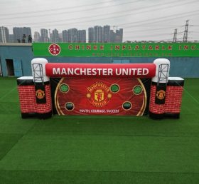 T11-7201 Jeu de tir au but gonflable sur le thème de Manchester United