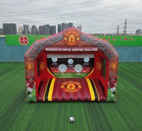 T11-7205 Jeu de tir au football gonflable à thème Manchester United