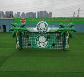 T11-7208 Jeu de tir au football gonflable sur le thème Palmeiras