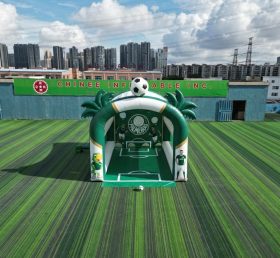 T11-7210 Jeu de tir au football gonflable à thème Palmeiras