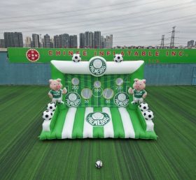 T11-7212 Jeu de tir au football gonflable sur le thème Palmeiras