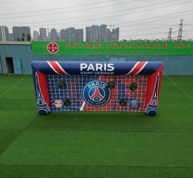 T11-7217 Jeu de tir au but gonflable sur le thème du Paris Saint-Germain