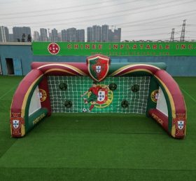 T11-7225 Jeu de tir au football gonflable à thème équipe nationale du Portugal