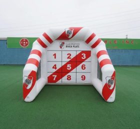 T11-7247 Jeu de tir au but gonflable sur le thème de River Plate