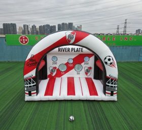 T11-7250 Jeu de tir au but de football gonflable sur le thème River Plate