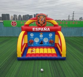 T11-7270 Jeu de tir au football gonflable sur le thème de l'équipe nationale d'Espagne