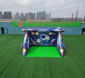 T11-7285 Jeu de tir au but gonflable sur le thème de l’espace