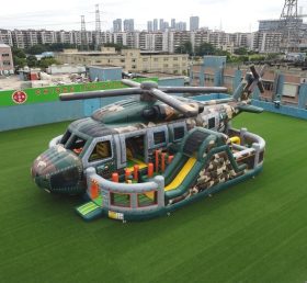 T6-6847 Helicopter Theme Inflatable Play...