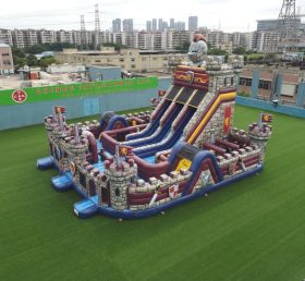 T6-6850 Knight Theme Inflatable Playgrou...