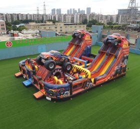 T6-6857 Monster Trucks Theme Inflatable ...
