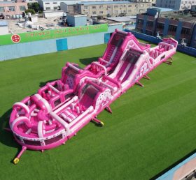 CR2-861 Parcours d’obstacles géant à thème Barbie course difficile