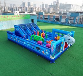 T6-4390B FunCity gonflable à thème océan
